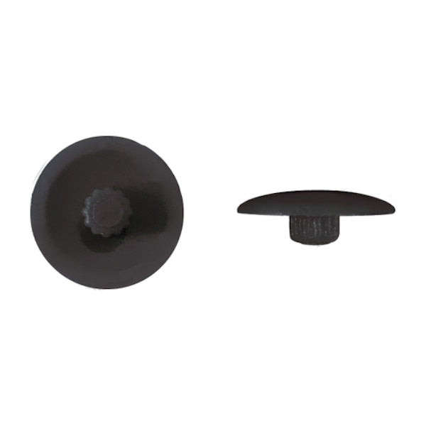 TECFI CAPPUCCIO IN PLASTICA PER VITI TORX T30 D.MM13,5 PZ100 NERO