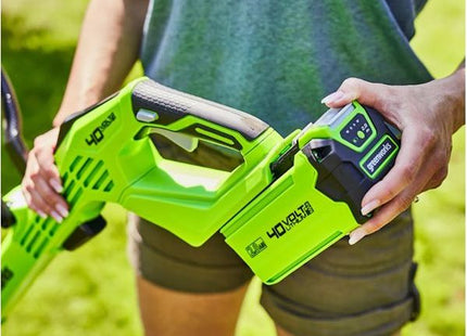 GREENWORKS STARTER KIT CARICABATTERIE + BATTERIA GSK40B2 40V 2AH
