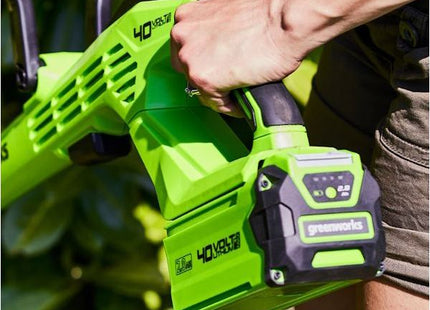 GREENWORKS STARTER KIT CARICABATTERIE + BATTERIA GSK40B2 40V 2AH