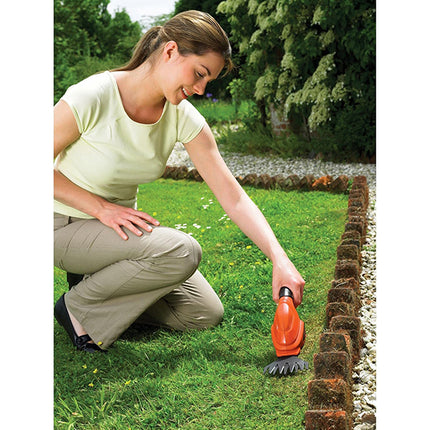 BLACK+DECKER FORBICE PER ERBA A BATTERIA GSL200-QW 3.6V 1.3AH*
