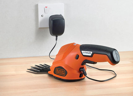 BLACK+DECKER FORBICE PER ERBA A BATTERIA GSL200-QW 3.6V 1.3AH*