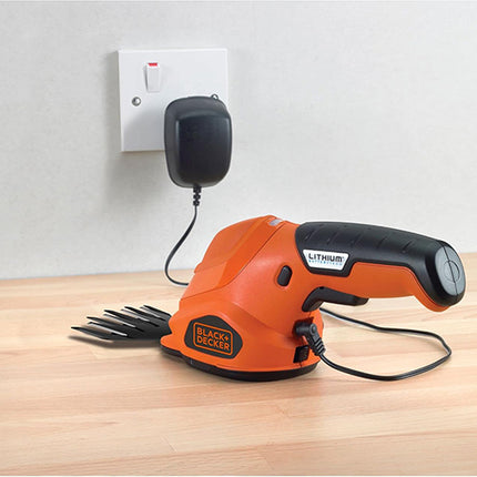 BLACK+DECKER FORBICE PER ERBA A BATTERIA GSL200-QW 3.6V 1.3AH*