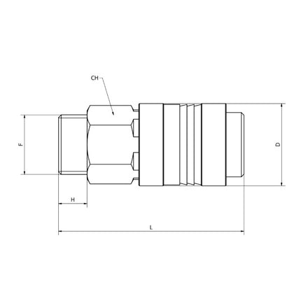 KONFIT GIUNTO UNIVERSALE MASCHIO ART. GU10