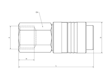 KONFIT GIUNTO UNIVERSALE FEMMINA ART. GU20