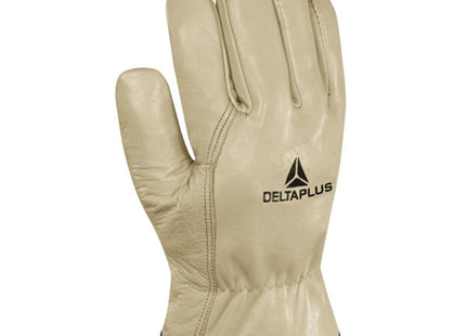DELTA PLUS GUANTI MOD. THINSULATE IN PELLE FODERATO COLORE BEIGE