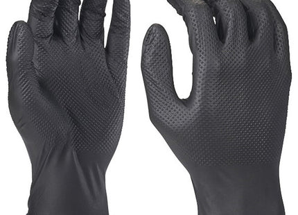 MILWAUKEE GUANTI IN NITRILE COLORE NERO CONFEZIONE DA PZ.50