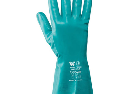 GUANTI MOD. NITECO IN NITRILE COLORE VERDE