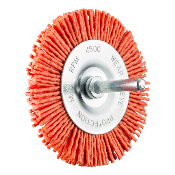 SIT SPAZZOLA CIRCOLARE IN NYLON ABRASIVO CON GAMBO D.MM100 ART.0612