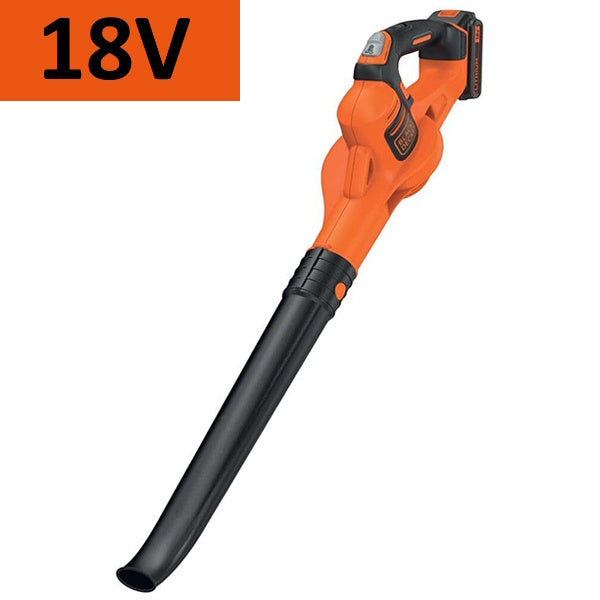 BLACK+DECKER SOFFIATORE A BATTERIA GWC1820PC-QW 18V 2.0AH*