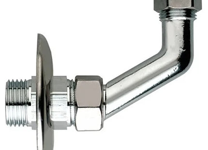 IDRO-BRIC ATTACCO CROMATO SOTTOLAVABO 1/2"X3/8"