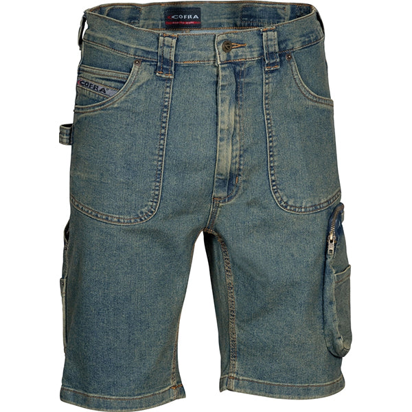 COFRA PANTALONCINO HAVANA TESSUTO JEANS