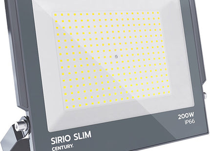 CENTURY PROIETTORE LED SIRIO SLIM 230V 200W 4000K LM18000 IP66 GRIGIO