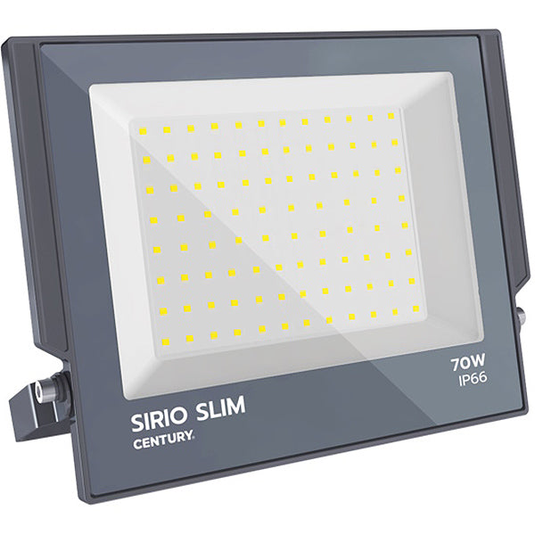 CENTURY PROIETTORE LED SIRIO SLIM 230V  70W 4000K LM6300 IP66 GRIGIO