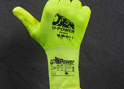 U-POWER GUANTI MOD. ICON COLORE GIALLO FLUO