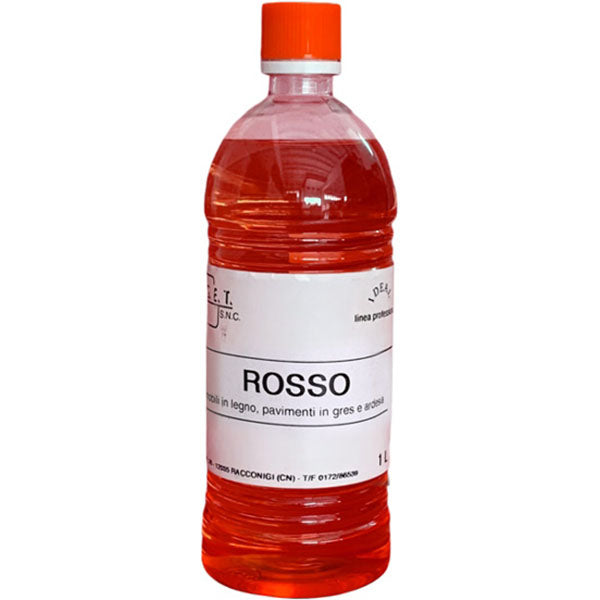 IDEAL OLIO ROSSO PER MOBILI IN LEGNO E PAVIMENTI GRES E ARDESIA LT 1