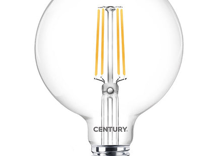 CENTURY LAMPADINA LED INCANTO GLOBO CLEAR 230V  8W E27 4000K 1055LM