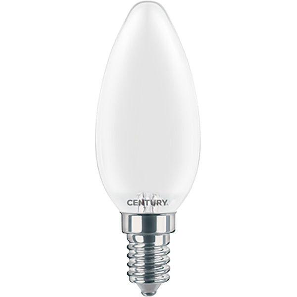 CENTURY LAMPADINA LED INCANTO SATEN DIM.230V 6W E14 4000K 806LM IP20