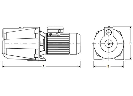 COMEX ELETTROPOMPA AUTODESCANTE MOD. JET 80 N IN GHISA*