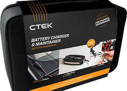 INTEC KIT CARICABATTERIE CTEK CT5 TIME TO GO 7.0 12V 5,0A