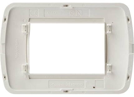 BTICINO LIVINGLIGHT PLACCA 3 POSTI COLORE BIANCO