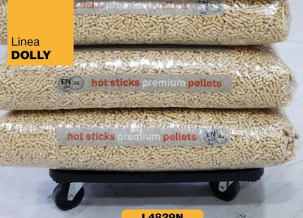 ARTPLAST CARRELLINO DOLLY CON PIANALE MM480X290XH125 PORT.KG300