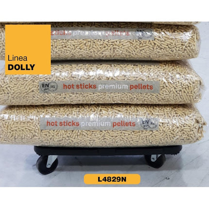 ARTPLAST CARRELLINO DOLLY CON PIANALE MM480X290XH125 PORT.KG300
