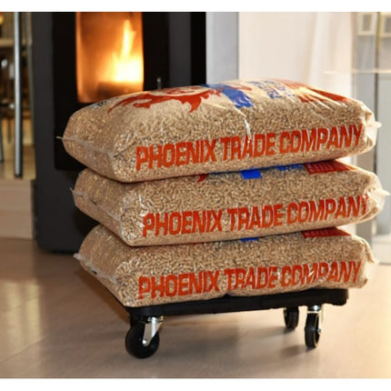 ARTPLAST CARRELLINO DOLLY CON PIANALE MM380X580XH120 PORT.KG543