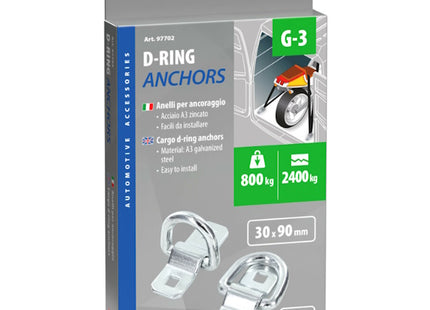 LAMPA COPPIA ANELLI PER ANCORAGGIO G-3