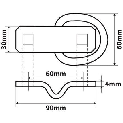 LAMPA COPPIA ANELLI PER ANCORAGGIO G-3