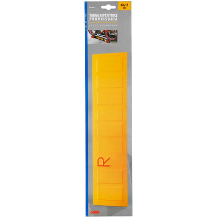 LAMPA TARGA RIPETITRICE PROVVISORIA PER RIMORCHI E SEMIRIMORCHI