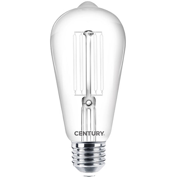 CENTURY LAMPADINA LED INCANTO WHITE EDISON 230V  7,5W E27 2700K 806LM