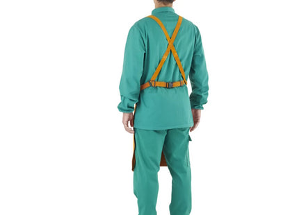 COVAL GREMBIULE IN CROSTA CON CHIUSURA INCROCIATA CM60X90 MOD. SPARK