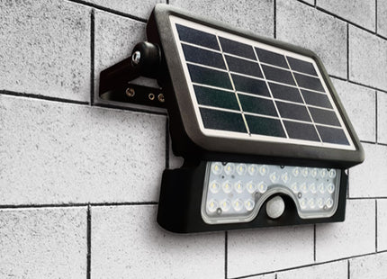 CENTURY PROIETTORE LED DVERSO SOLARE SLIM SENSOR 5W 4000K 500LM IP65