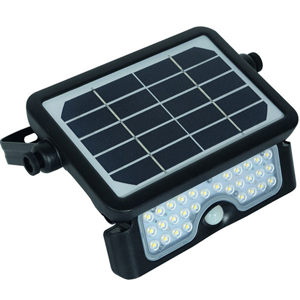 CENTURY PROIETTORE LED DVERSO SOLARE SLIM SENSOR 5W 4000K 500LM IP65