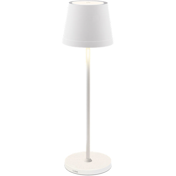 CENTURY LAMPADA DA TAVOLO LED LUME PLUS RICARICABILE BIANCA