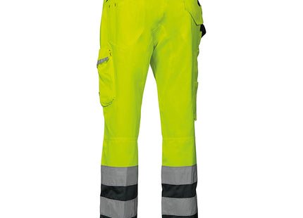 COFRA PANTALONE ALTA VISIBILITA&apos; LIGHT GIALLO FLUO/ANTRACITE