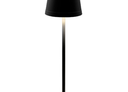 CENTURY LAMPADA DA TAVOLO LED LUME PLUS RICARICABILE NERA