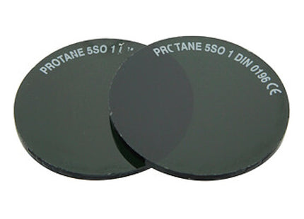 SACIT LENTI PER OCCHIALI INATTINICHE VERDI TONDE DIN 5 LA COPPIA