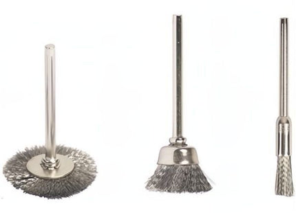 SIT SPAZZOLE MINI KIT 3 SPAZZOLE ASSORTITE CON GAMBO DA MM3 ART.0370