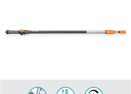 GARDENA 18804 CLEAN SYSTEM MANICO TELESCOPICO AD ACQUA