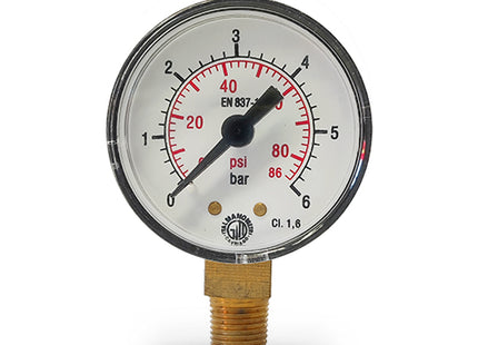 ITALMANOMETRI MANOMETRO D.MM 40 RADIALE DA 1/8&quot;