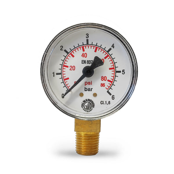 ITALMANOMETRI MANOMETRO D.MM 50 RADIALE