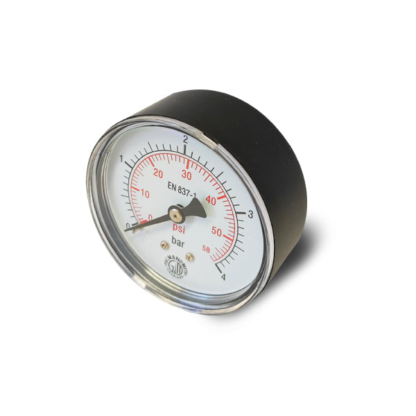 ITALMANOMETRI MANOMETRO D.MM 63 POSTERIORE DA 1/4&quot;