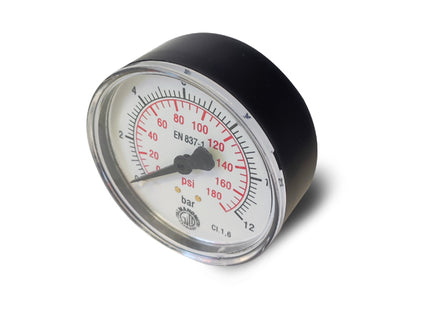 ITALMANOMETRI MANOMETRO D.MM 63 POSTERIORE DA 1/4&quot;