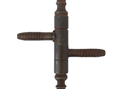 METAL STYLE CERNIERE ANUBA FERRO ANTICATO MM9X66 CONF.PZ2*