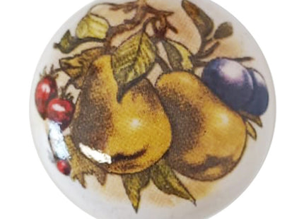 METAL STYLE POMOLO PER MOBILI IN PORCELLANA FLORENCE D.MM30*