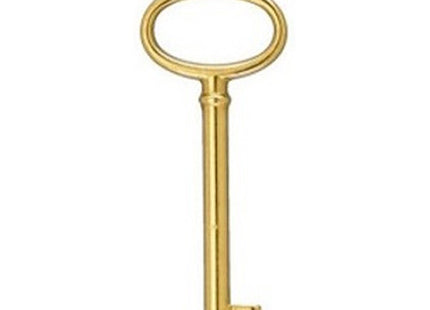 METAL STYLE CHIAVE IN OTTONE PER MOBILI MM34X71
