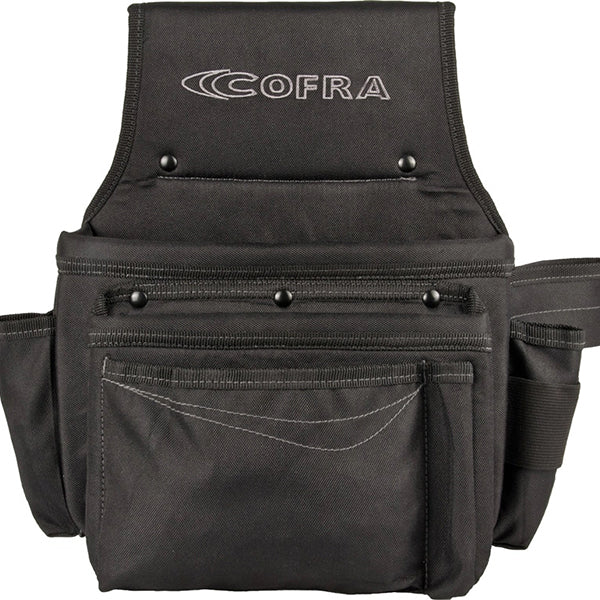 COFRA BORSELLO PER CARPENTIERI MIES IN NYLON COLORE NERO