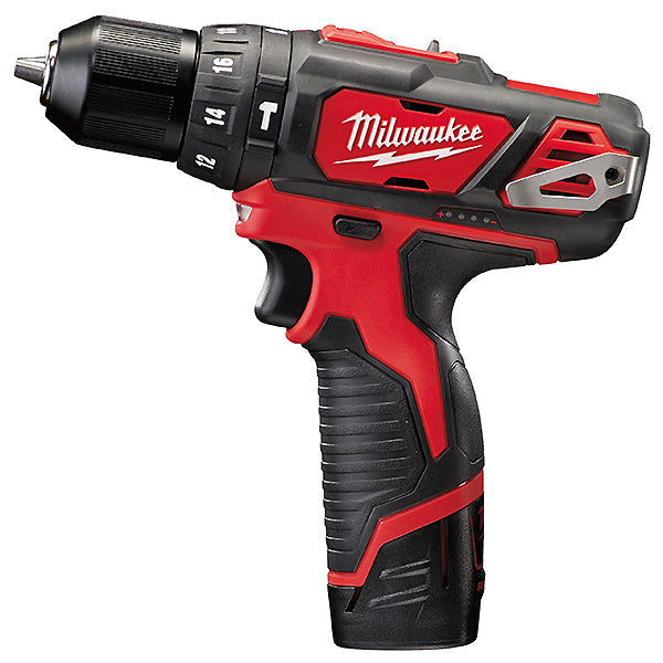 MILWAUKEE TRAPANO AVVITATORE PERCUSSIONE A BATTERIA M12 BPD-202C(V1/23)*