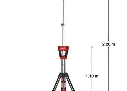 MILWAUKEE TORRE FARO LED CON TREPPIEDE MOD. M18 SAL-0*